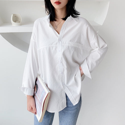 Women Blouses 2020 Fashion Long Sleeve Turn Down Collar Office Shirt Casual Tops Leisure Blouse Shirt Plus Size Blusas Femininas