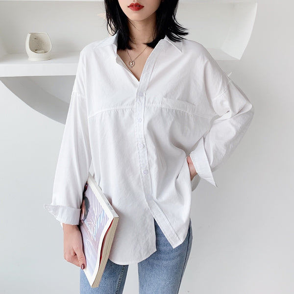 Women Blouses 2020 Fashion Long Sleeve Turn Down Collar Office Shirt Casual Tops Leisure Blouse Shirt Plus Size Blusas Femininas