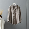 Women Blouses 2020 Fashion Long Sleeve Turn Down Collar Office Shirt Casual Tops Leisure Blouse Shirt Plus Size Blusas Femininas