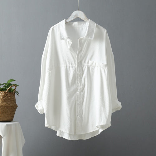 Women Blouses 2020 Fashion Long Sleeve Turn Down Collar Office Shirt Casual Tops Leisure Blouse Shirt Plus Size Blusas Femininas