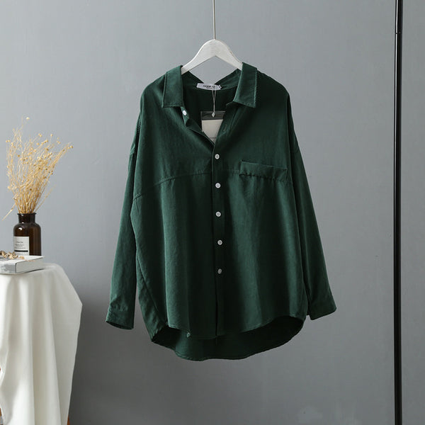Women Blouses 2020 Fashion Long Sleeve Turn Down Collar Office Shirt Casual Tops Leisure Blouse Shirt Plus Size Blusas Femininas