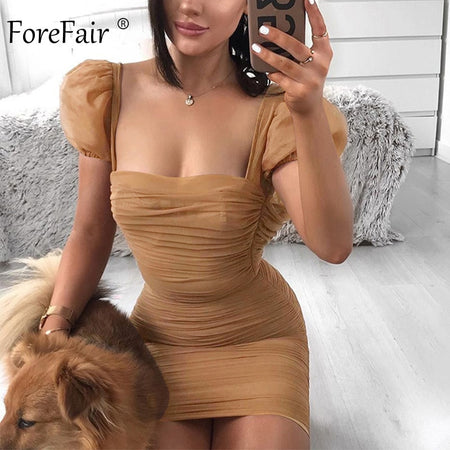 Women Fashion O-neck Solid Bow Elegant Straight Dress Spring Loose Mini Dresses 3/4 Sleeve Bow comfortable Plus Size