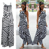Summer Maxi Long Dress New Fashion Women Sexy Boho Striped Sleeveless Beach Style Strap Sundress Vestidos For Female Bigsweety