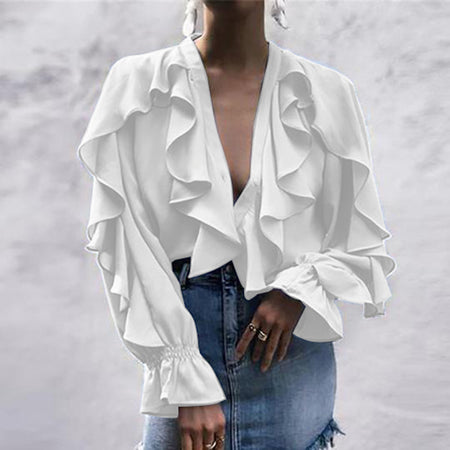 Women's Shirt Plus Size 5XL Tops Birds Printed Single Breasted Female Shirts 2020 Spring Summer Loose Casual Ladies Fashion Top